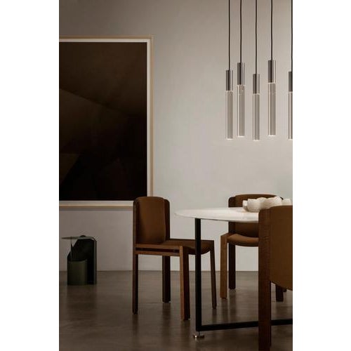 Plexi Lamps in Steel by Angelo Mangiarotti for Karakter, Set of 24 For Sale - Image 9 of 10