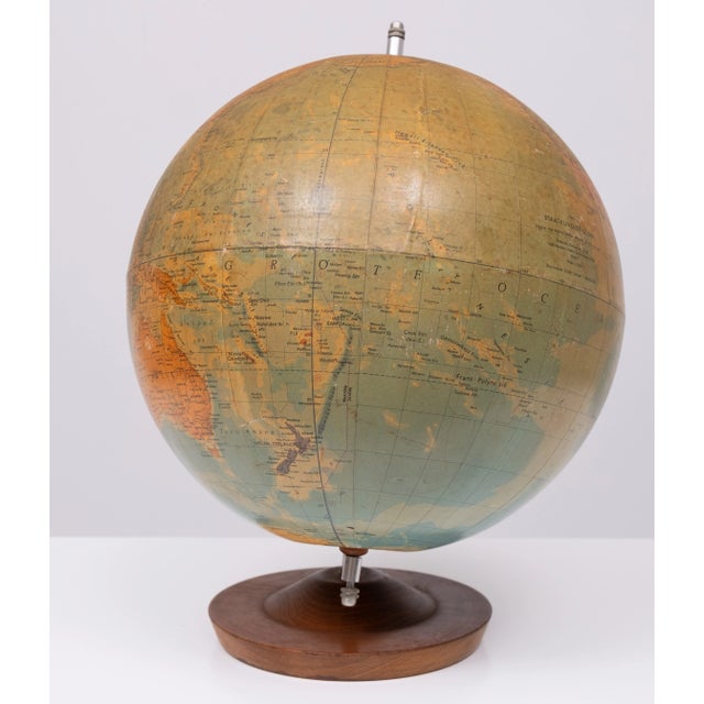 Raths Political Earth Globe, Germany, 1950s For Sale - Image 6 of 9