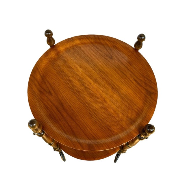 Danish Round Trolley, 1960s, in Restored conditions. Designed 1960 to 1969
