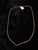 2020s 10k Rose Gold 7-3/8 CTTW Natural Diamond Tennis Necklace, 20 In For Sale - Image 5 of 5
