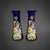 Add a touch of elegance and history to your home with this pair of Art Nouveau blue glass vases, made in France around...