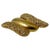 Metal French Gold Tone Brooch attributed to Nina Ricci, 1980s For Sale - Image 7 of 7