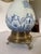 Mid 19th Century Antique Blue Earthenware Lamp, 1860 For Sale - Image 5 of 10
