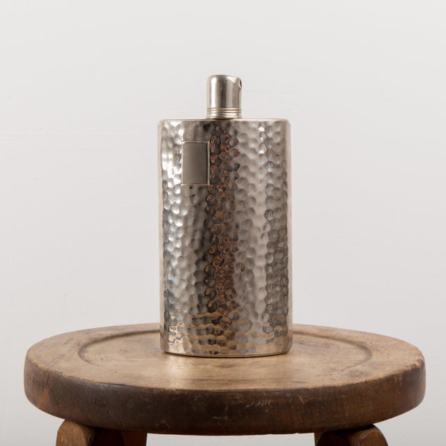 1960s West German Made Hammered Flask For Sale In New York - Image 6 of 7