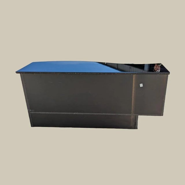 Postmodern Inlaid Wood & Lacquer Sideboard by Carlo Malnati, 1980s For Sale - Image 4 of 10