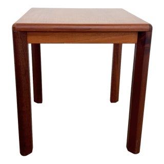 Scandinavian Teak Side Table, 1970s For Sale