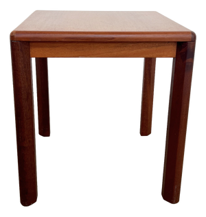 Scandinavian Teak Side Table, 1970s