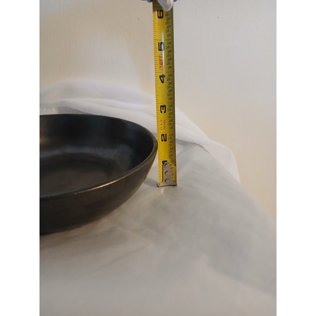 2010s Rare Signed Jia Jia Chen Studio Ceramic Bowl- Date 2017 11 (Fluff Corp Co-Founder. For Sale - Image 5 of 6