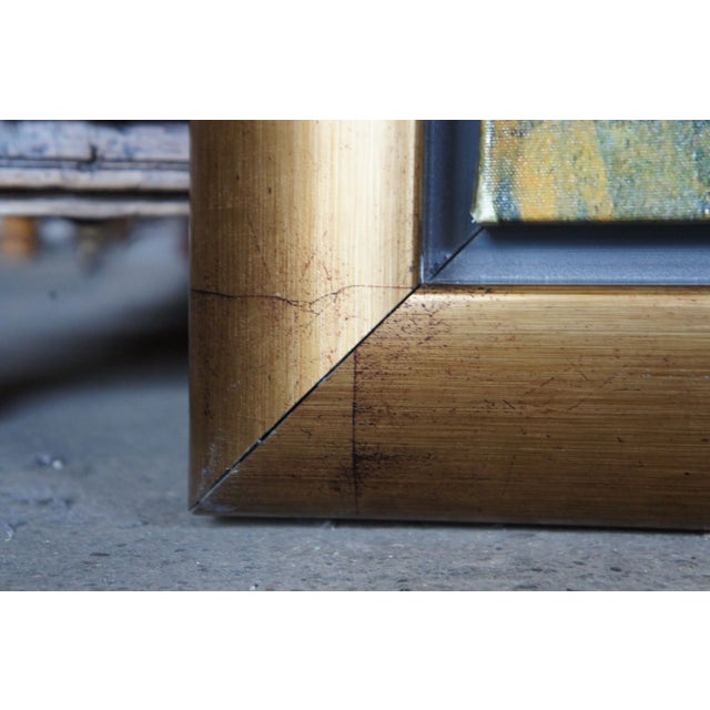 Calais by Paul Vernes Giclee Canvas Print 1/500 Abstract Landscape France 80" For Sale - Image 10 of 13