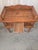 Brown Antique French Provincial Teak Table With Carved Drawer Front For Sale - Image 8 of 8