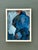 Blue Abstract Blue Figurative Painting on Canvas For Sale - Image 8 of 15