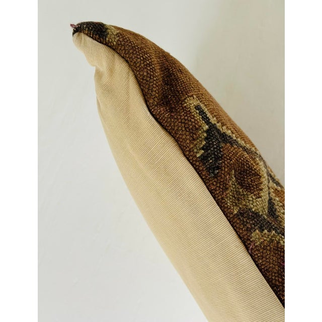 Early 20th Century Turkish Kilim Pillow For Sale - Image 10 of 12