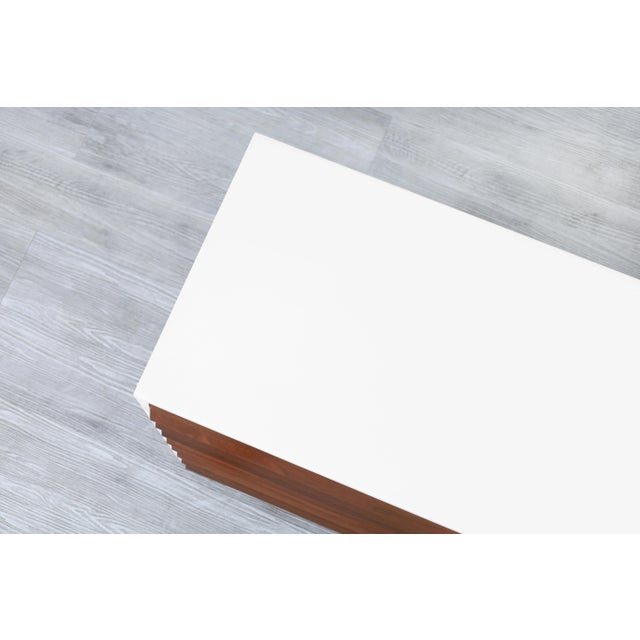 Mid-Century Modern Walnut Dresser by Merton Gershun for American of Martinsville, 1960s For Sale - Image 12 of 13