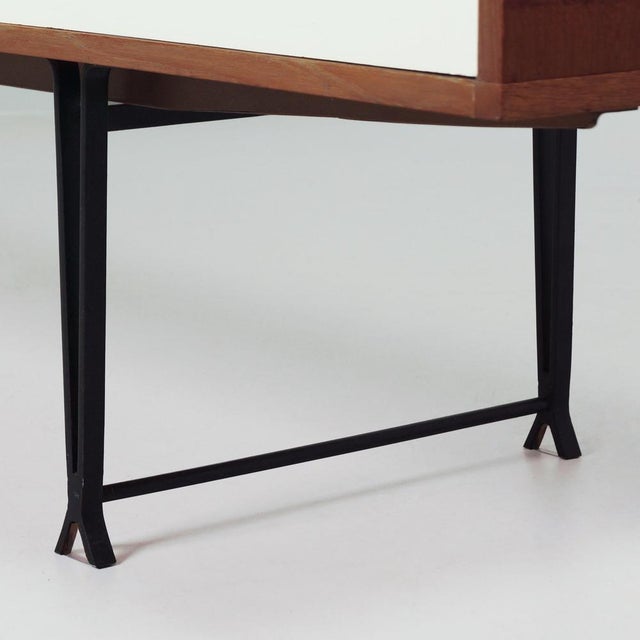 Metal Modulus TL225 Sideboard by Kho Liang Ie for Fristho, 1950s For Sale - Image 7 of 11