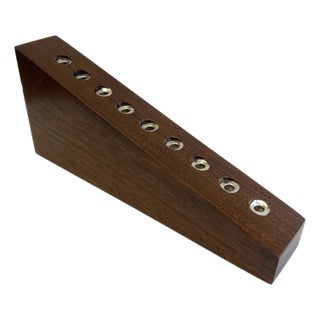 Contemporary Solid Wood Menorah For Sale