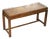 Burl Walnut Lane Altavista Campaign Serving Console Table Brass Gallery Back For Sale
