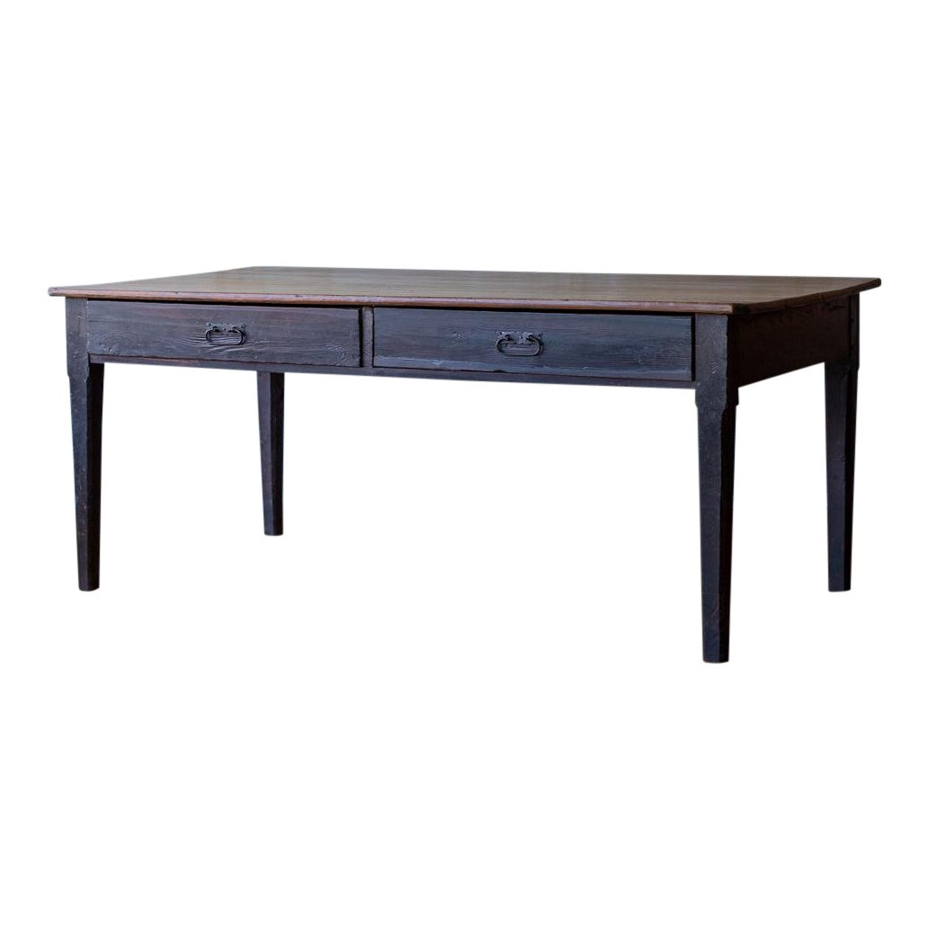 Tuscan Farmhouse Dining Table Seats 6 Chairish