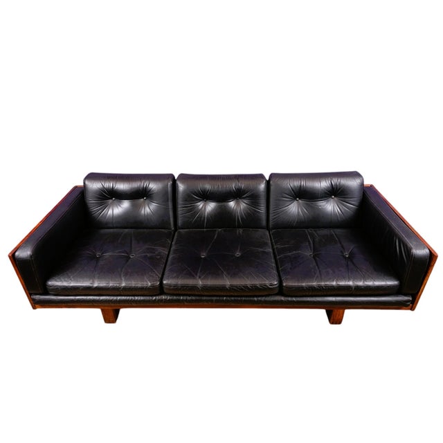 Poul Cadovius Governor Sofa by Poul Cadovius for France & Søn / France & Daverkosen, 1960s For Sale - Image 4 of 7