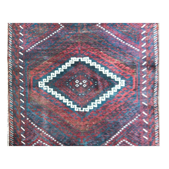 Islamic Vintage Baluchi Runner For Sale - Image 3 of 11