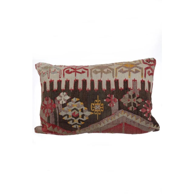 Decorative Kilim Pillow Cover For Sale - Image 4 of 4