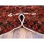 Textile 1960 10'x12'9" Crimson Red Pure And Soft Wool Sheared Low Semi Antique Oriental Rug For Sale - Image 7 of 11