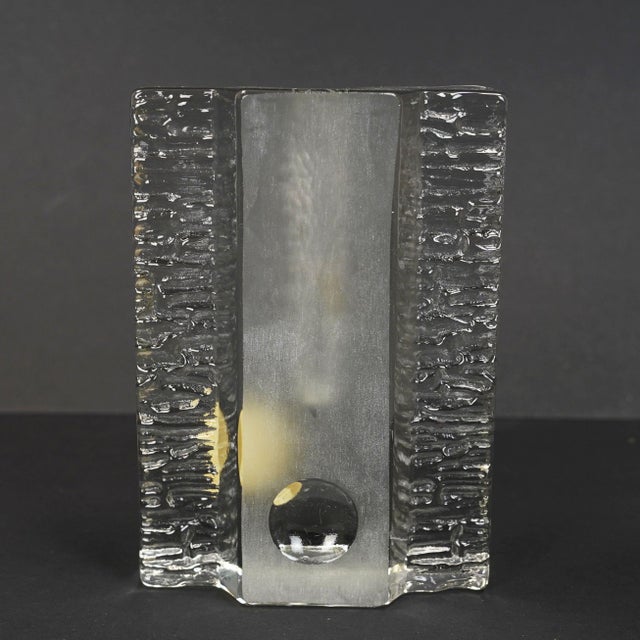 Op Art Solifleur Block Vases from Walther Glas, 1960s, Set of 3 For Sale - Image 8 of 15