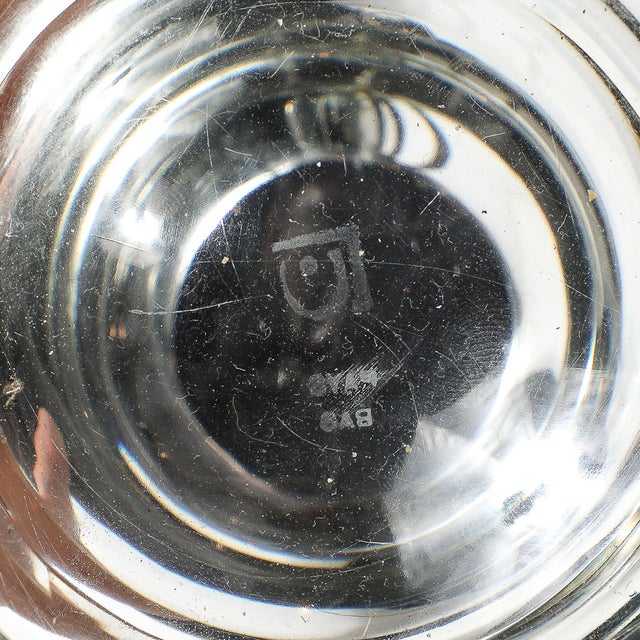 Aesthetic Movement Silver Spider Sculpture Crystal Vase Signed Leerdam Crystal For Sale - Image 15 of 15