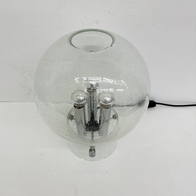 Glass Table Lamp from Limburg Glashütte, 1970s For Sale - Image 12 of 18