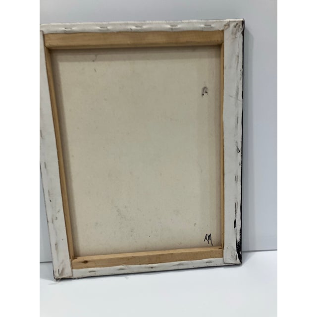 Cubism 1980s Cubist Nude Painting in the Style of Modigliani For Sale - Image 3 of 9