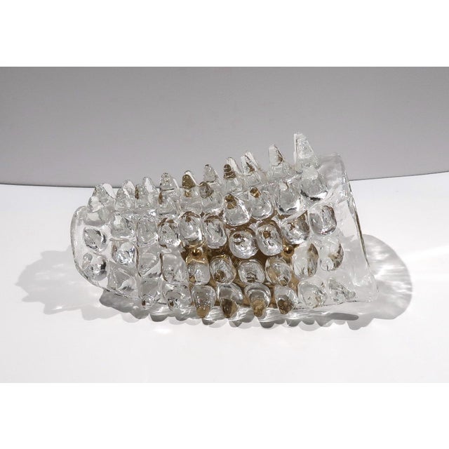 Large Murano Glass Wall Lights, Italy, 1990s For Sale - Image 3 of 5