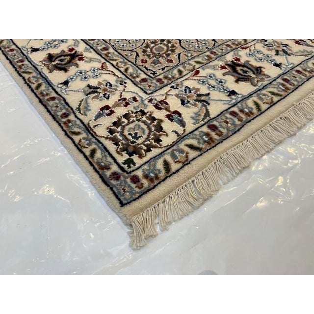 1980s 1980s Indo Persian Nain , 4' X 6' For Sale - Image 5 of 5