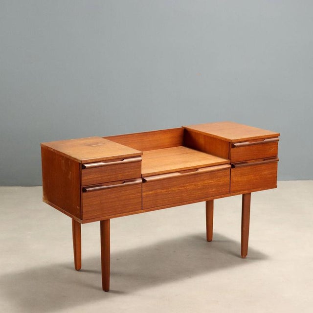 Vintage English Dresser with Drawers, 1960s For Sale - Image 10 of 10