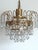 Brass and Lead Crystal Chandelier by Joska Bodenmais, 1970s For Sale - Image 17 of 17