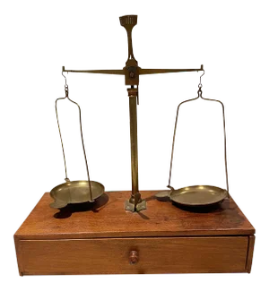 19th Century French Scale