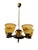 Five-Arm Chandelier by Paavo Tynell, 1930s For Sale - Image 9 of 15
