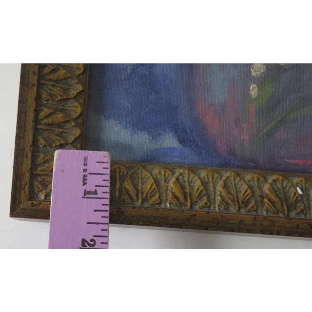 Late 20th Century Floral Still Life Oil Painting by Gregg Russell, Framed For Sale In Denver - Image 6 of 9