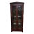 Century Solid Mahogany Curio China Cabinet For Sale