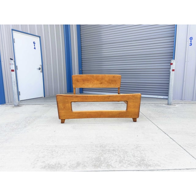 1960s Mid Century Maple Full Bed Frame by Heywood Wakefield For Sale - Image 11 of 12