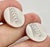 Metal 1990s Pair of Georg Jensen Estate Cufflinks Sterling Silver 18 Grams For Sale - Image 7 of 11