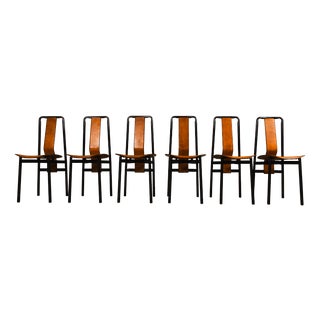Irma Dining Chairs by Achille Castiglioni for Zanotta, Italy, 1970s, Set of 6 For Sale