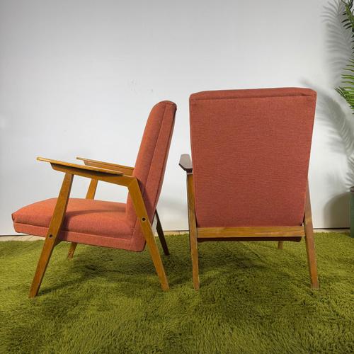 Vintage Scandinavian Armchairs, 1960s, Set of 2 For Sale - Image 3 of 7