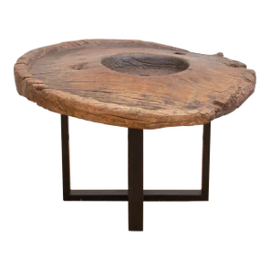 Ancient Java Grinder Coffee Table