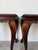 Pair of Vintage Georgian Style Mahogany Wooden Nightstands With Carved Claw Feet For Sale - Image 10 of 17