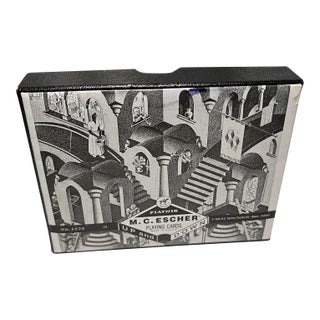 1992 M C Escher Piatnik Playing Cards For Sale