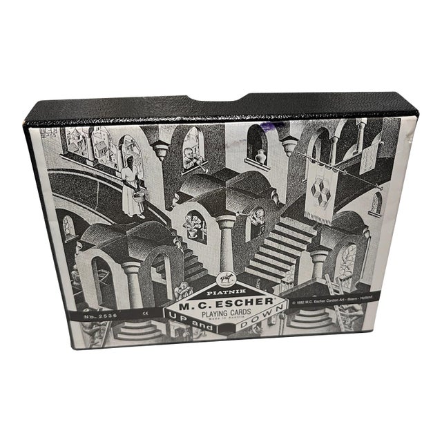 1992 M C Escher Piatnik Playing Cards For Sale