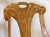 Vintage Carved Wood Fan Back Chair - Price Per Chair For Sale - Image 10 of 12