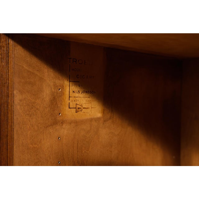Mid-Century Teak Sideboard by Nils Jonsson for Hugo Troeds, Sweden, 1960s For Sale - Image 18 of 18