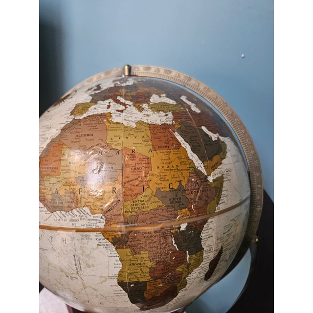 Late 20th Century Repogle Globe on Floor Stand For Sale - Image 16 of 16