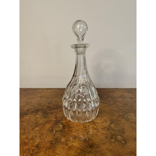 Late 19th Century Antique Victorian Decanter, 1880 For Sale - Image 5 of 5