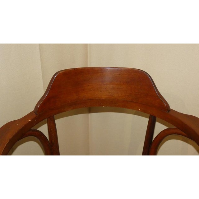 Wood Italian Desk Chair by Wäckerlin, 800 For Sale - Image 7 of 18